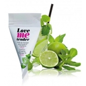 Съедобное согревающее массажное масло Love Me Tender Mojito с ароматом мохито - 10 мл. - Love to Love - купить с доставкой в Пушкино