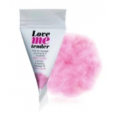 Съедобное согревающее массажное масло Love Me Tender Cotton Candy с ароматом сладкой ваты - 10 мл. - Love to Love - купить с доставкой в Пушкино