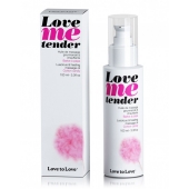 Съедобное согревающее массажное масло Love Me Tender Cotton Candy с ароматом сладкой ваты - 100 мл. - Love to Love - купить с доставкой в Пушкино