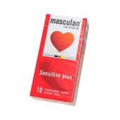 Презервативы Masculan Sensitive plus - 10 шт. - Masculan - купить с доставкой в Пушкино