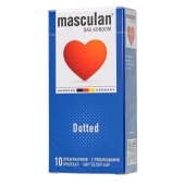 Презервативы с пупырышками Masculan Dotted - 10 шт. - Masculan - купить с доставкой в Пушкино