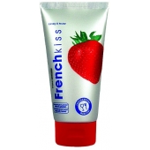 Съедобный лубрикант Frenchkiss с ароматом клубники - 75 мл. - Joy Division - купить с доставкой в Пушкино