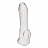 Прозрачная насадка на пенис Transparent Penis Enhancing Sleeve Extension - 15,9 см. - BlueLine - в Пушкино купить с доставкой