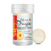 Интимный гель Esferas do Dragao Hot Ball с охлаждающе-разогревающим эффектом (2 шарика по 3 гр.) - HotFlowers - купить с доставкой в Пушкино