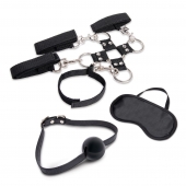 Набор для фиксации из 7 предметов Hogtie   Ball Gag Kit - Lux Fetish - купить с доставкой в Пушкино