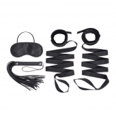 Эротический набор 4PC Bondage Bed Strap   Flogger Kit - Lux Fetish - купить с доставкой в Пушкино