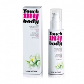 Силиконовый лубрикант 2-в-1 Touch My Body с ароматом моной - 100 мл. - Love to Love - купить с доставкой в Пушкино