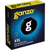 Презервативы увеличенного размера Ganzo XXL - 3 шт. - Ganzo - купить с доставкой в Пушкино