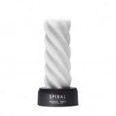 Белый 3D мастурбатор SPIRAL - Tenga - в Пушкино купить с доставкой