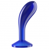 Синяя анальная втулка Flawless Clear Prostate Plug 6.0 - 15 см. - Lovetoy - в Пушкино купить с доставкой