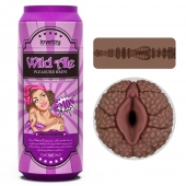 Коричневый мастурбатор-вагина Pleasure Brew Masturbator-Wild Ale в банке - Lovetoy - в Пушкино купить с доставкой