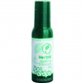 Смазка на водной основе JoyDrops Herbal - 100 мл. - JoyDrops - купить с доставкой в Пушкино