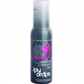 Смазка на водной основе со вкусом клубники JoyDrops Strawberry - 100 мл. - JoyDrops - купить с доставкой в Пушкино