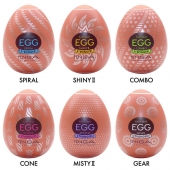 Набор из 6 мастурбаторов-яиц Tenga Egg Variety Pack V - Tenga - в Пушкино купить с доставкой