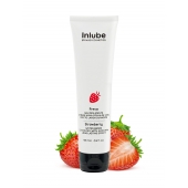 Лубрикант на водной основе Nuei Inlube с алоэ вера и ароматом клубники - 100 мл. - Nuei cosmetics - купить с доставкой в Пушкино