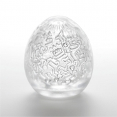 Мастурбатор-яйцо Keith Haring EGG PARTY - Tenga - в Пушкино купить с доставкой