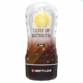 Прозрачный текстурированный мастурбатор Vacuum Cup Masturbator Stellar - Baile - в Пушкино купить с доставкой