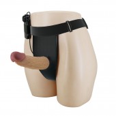 Полый вибрострапон на регулируемых трусиках Draven - 17,5 см. - Baile - купить с доставкой в Пушкино