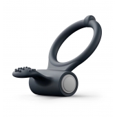 Черное эрекционное кольцо Power Clit - Dorcel - в Пушкино купить с доставкой