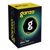 Супертонкие презервативы Ganzo Ultra thin - 30 шт. - Ganzo - купить с доставкой в Пушкино