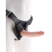 Страпон на виниловых трусиках Strap-on Harness Cock - 17,8 см. - Pipedream - купить с доставкой в Пушкино