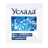 Гель-лубрикант «Услада с серебром» - 3 гр. - Биоритм - купить с доставкой в Пушкино
