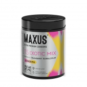 Цветные ароматизированные презервативы MAXUS Exotic Mix - 15 шт. - Maxus - купить с доставкой в Пушкино