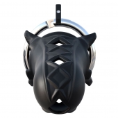 Черный замок верности Extreme Silicone Cock Blocker - Pipedream - купить с доставкой в Пушкино
