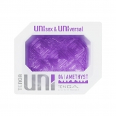 Фиолетовый мастурбатор-стимулятор Tenga Uni Amethyst - Tenga - в Пушкино купить с доставкой