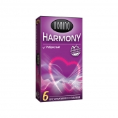 Презервативы с рёбрышками Domino Harmony - 6 шт. - Domino - купить с доставкой в Пушкино