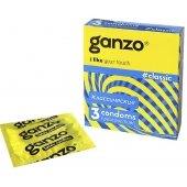 Классические презервативы с обильной смазкой Ganzo Classic - 3 шт. - Ganzo - купить с доставкой в Пушкино