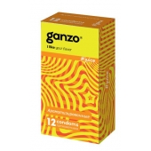 Ароматизированные презервативы Ganzo Juice - 12 шт. - Ganzo - купить с доставкой в Пушкино