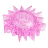 Розовое эрекционное кольцо - Toyfa Basic - в Пушкино купить с доставкой