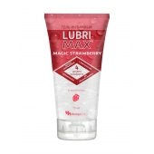 Интимный гель-смазка на водной основе Lubrimax Magic Strawberry - 75 мл. - ИнтелБИО - купить с доставкой в Пушкино