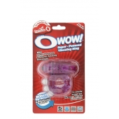 Фиолетовое эрекционное виброкольцо OWOW PURPLE - Screaming O - в Пушкино купить с доставкой