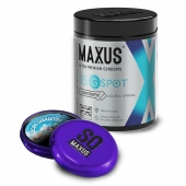 Гладкие презервативы Maxus G spot с двойной спиралью - 15 шт. - Maxus - купить с доставкой в Пушкино