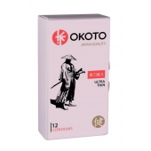 Тонкие презервативы OKOTO Ultra Thin - 12 шт. - Sitabella - купить с доставкой в Пушкино