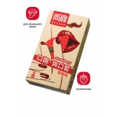 Презервативы Elasun Strawberry с аромато клубники - 10 шт. - Elasun - купить с доставкой в Пушкино