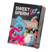 Шипучие таблетки для мужчин Sweet Sperm для изменения вкуса спермы (4 шт. по 0,5 гр.) - Капиталпродукт - купить с доставкой в Пушкино