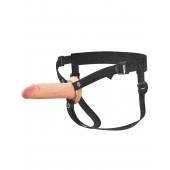 Полый страпон на ремнях 6’’ Hollow Silicone Strap-on - Pipedream - купить с доставкой в Пушкино
