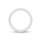 Белое люминесцентное эрекционное кольцо Silicone Glo Cock Ring - Blush Novelties - в Пушкино купить с доставкой