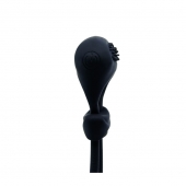 Чёрное лассо на пенис с вибрацией - Baile - в Пушкино купить с доставкой