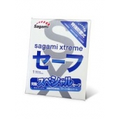Презерватив Sagami Xtreme Ultrasafe с двойным количеством смазки - 1 шт. - Sagami - купить с доставкой в Пушкино