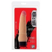 Вибратор-реалистик со встроенным пультом REALSTUFF 6INCH VIBRATOR - 15,5 см. - Dream Toys