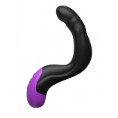 Черно-фиолетовый вибромассажёр простаты Hyper-Pulse P-Spot Massager - Pipedream - в Пушкино купить с доставкой