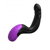 Черно-фиолетовый вибромассажёр простаты Hyper-Pulse P-Spot Massager - Pipedream - в Пушкино купить с доставкой