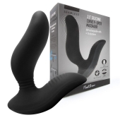 Черный вибромассажер простаты 3,5’’ Curve P-spot Massager - 12 см. - Erokay - в Пушкино купить с доставкой