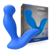 Синий вибромассажер простаты 3,5’’ P-spot Massager - 12,5 см. - Erokay - в Пушкино купить с доставкой