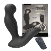 Черный вибромассажер простаты 3,5’’ Remote Control P-spot Massager - 12,5 см. - Erokay - в Пушкино купить с доставкой
