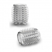 Прозрачная насадка с шипами STAY HARD COCK SLEEVE 01 CLEAR - Blush Novelties - в Пушкино купить с доставкой
